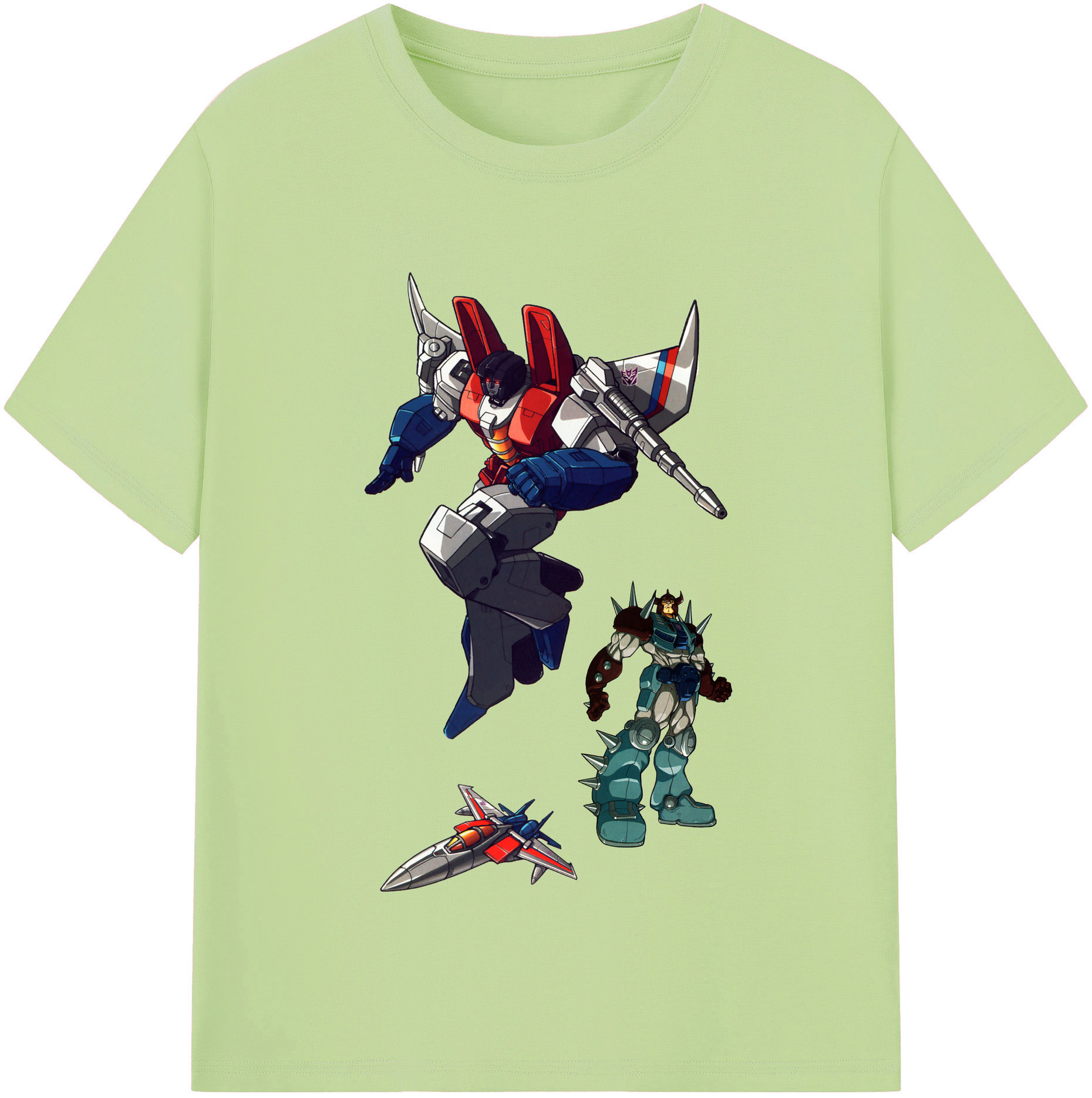（画像用）  綿100％半袖Tシャツ（フロントプリント）